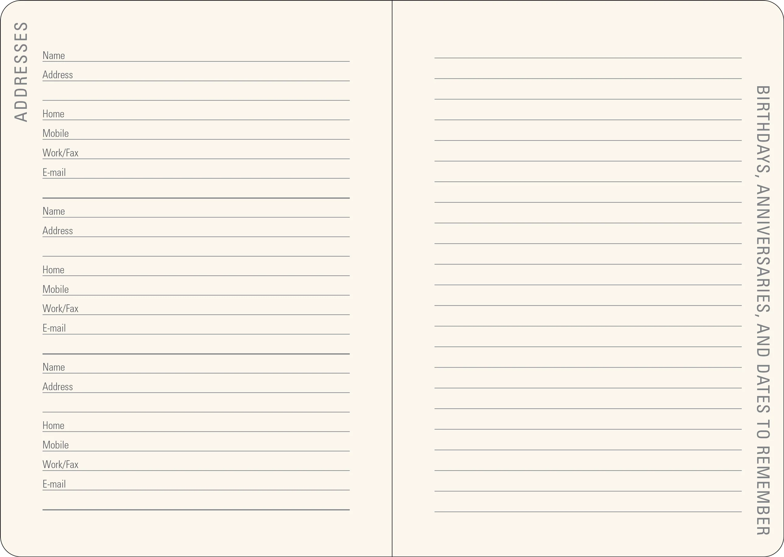 2025 Luna Moth Weekly Planner - Image 5