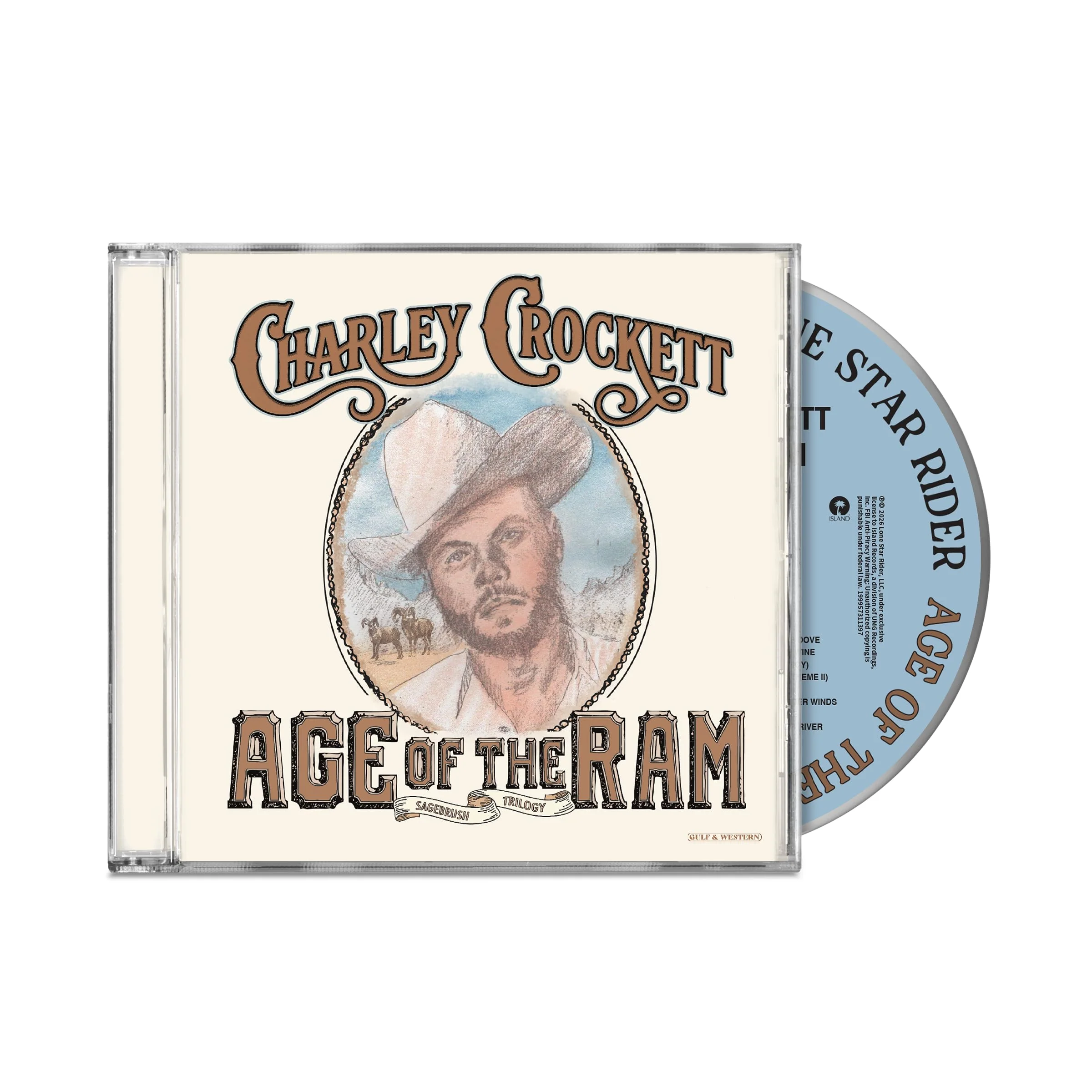 Charley Crockett - Age of the Ram CD