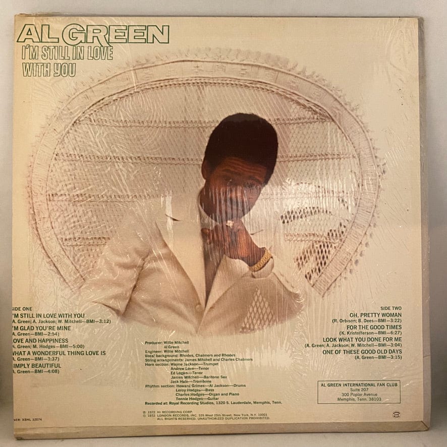 Al Green – I'm Still In Love With You LP USED VG++/VG 1972 Pressing - Image 2