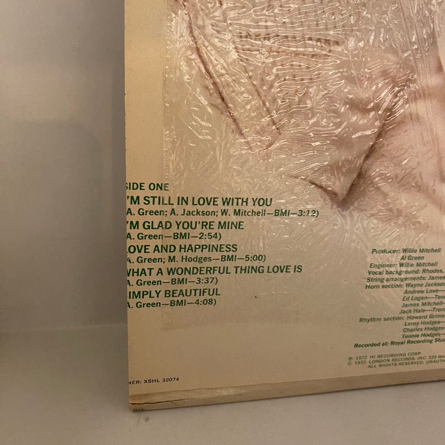 Al Green – I'm Still In Love With You LP USED VG++/VG 1972 Pressing - Image 3
