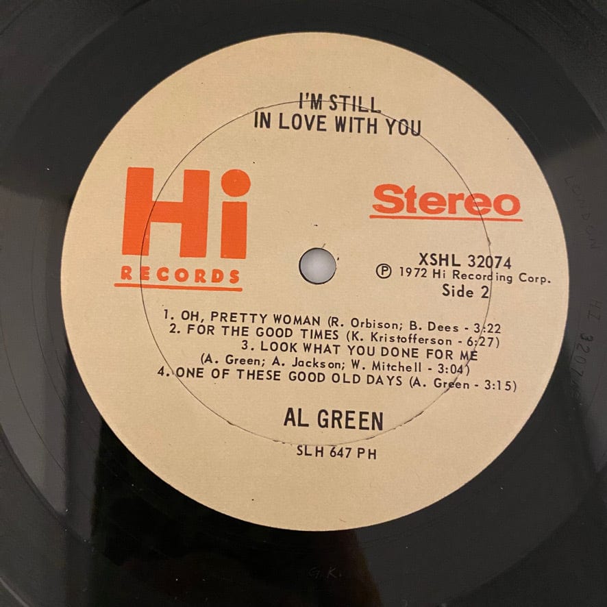 Al Green – I'm Still In Love With You LP USED VG++/VG 1972 Pressing - Image 7