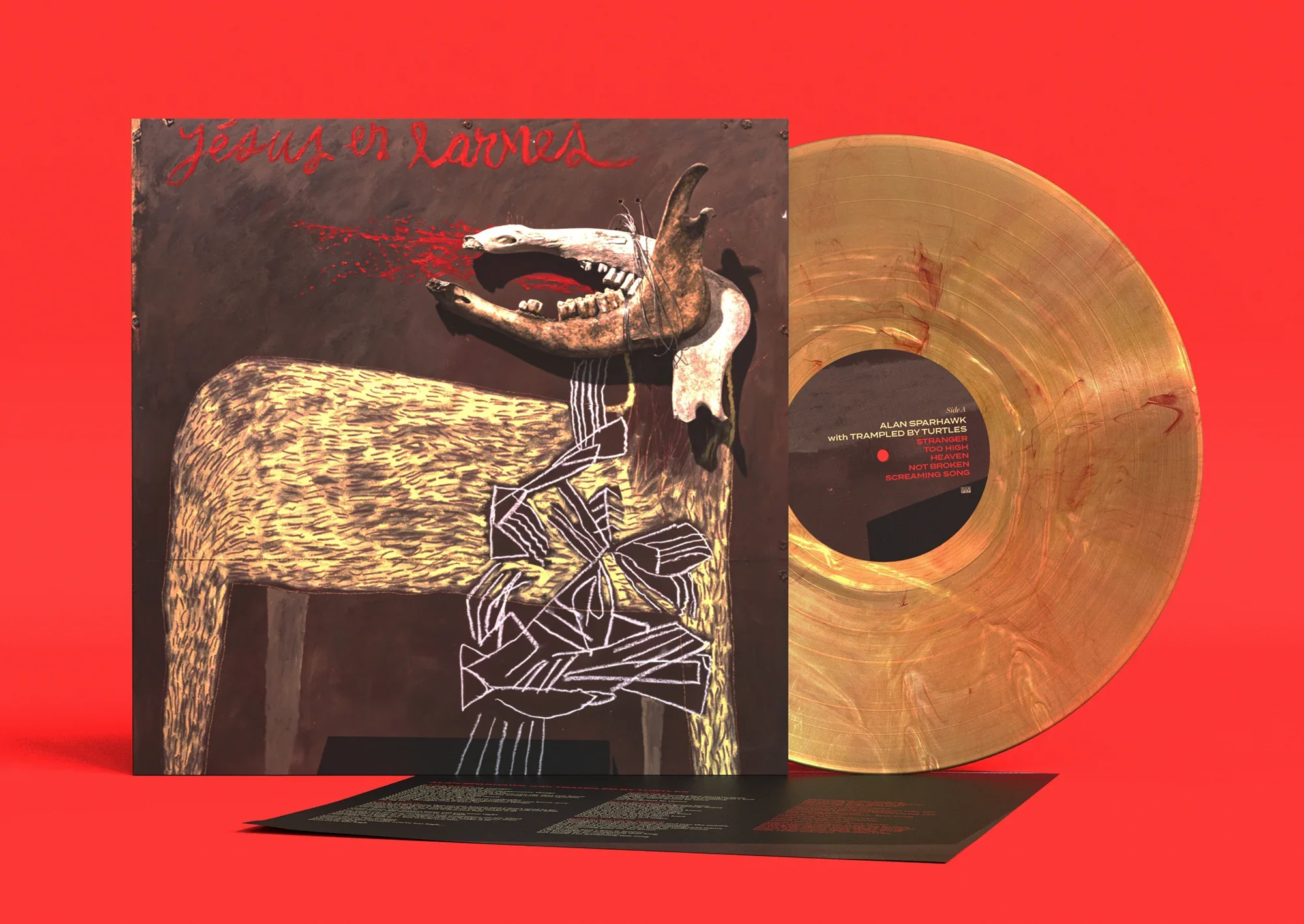 Alan Sparhawk - With Trampled by Turtles LP NEW LOSER EDITION