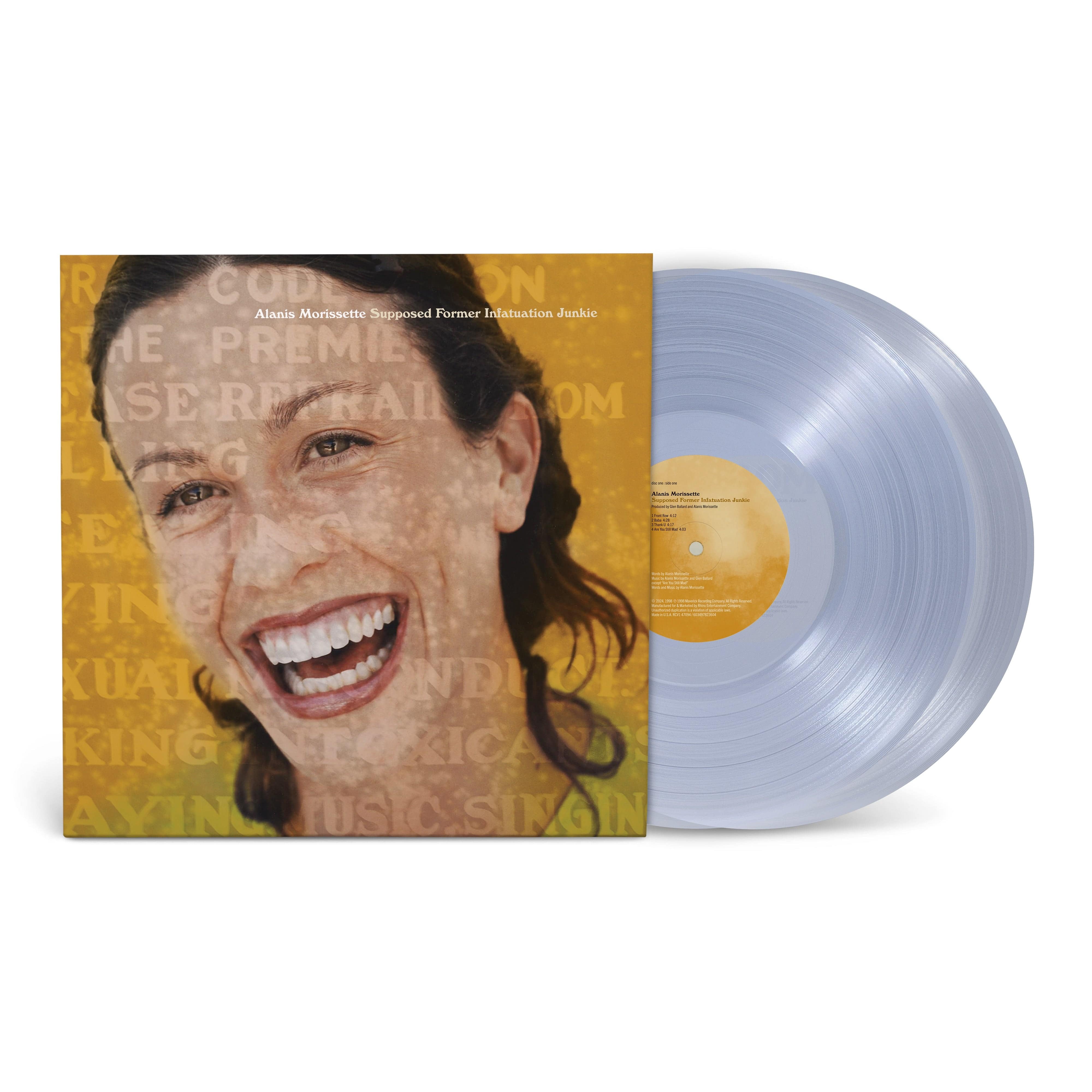 Alanis Morissette - Supposed Former Infatuation Junkie 2LP NEW COLOR VINYL