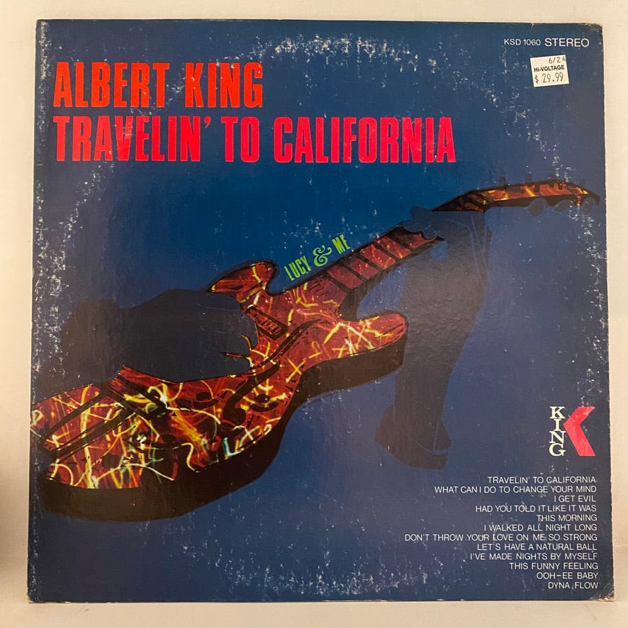 Albert King – Travelin' To California LP USED VG++/VG