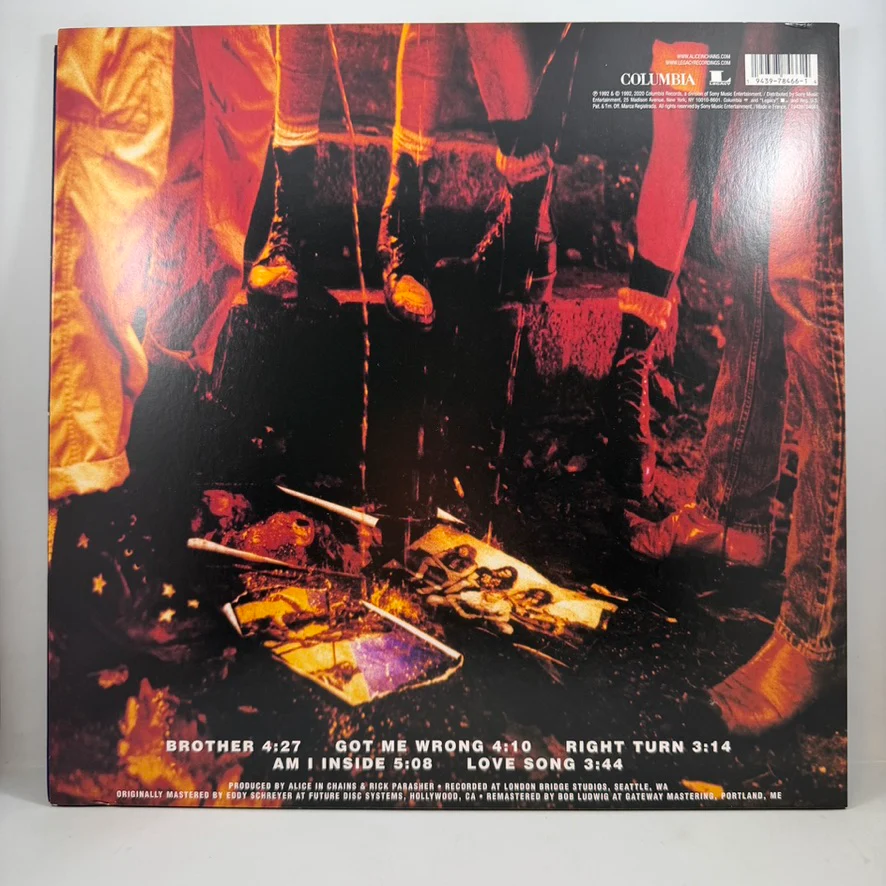 Alice In Chains – Sap LP USED Vinyl VG++/NM - Image 2