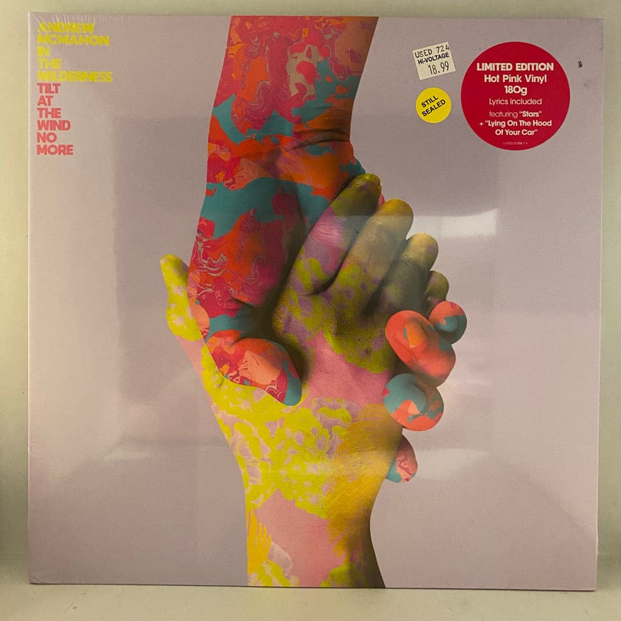 Andrew McMahon In The Wilderness – Tilt At The Wind No More LP USED NOS STILL SEALED Pink Vinyl