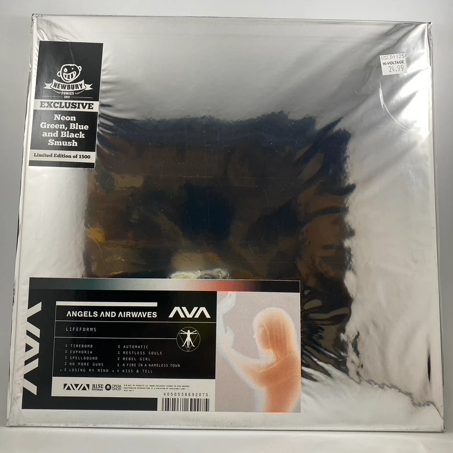 Angels & Airwaves – Lifeforms LP NOS Vinyl Mint Still Sealed / Color Vinyl - Image 2