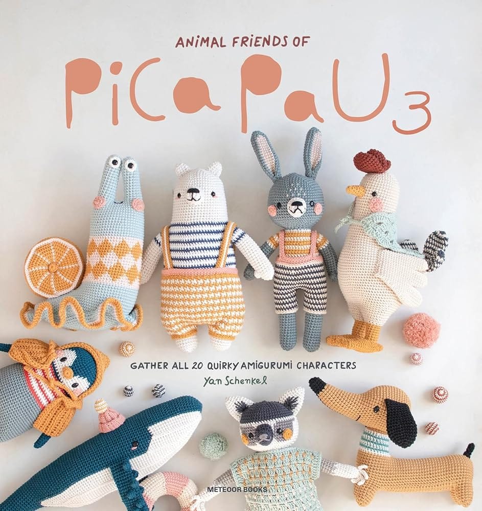 Animal Friends of Pica Pau 3: Gather All 20 Quirky Amigurumi Characters by Yan Schenkel