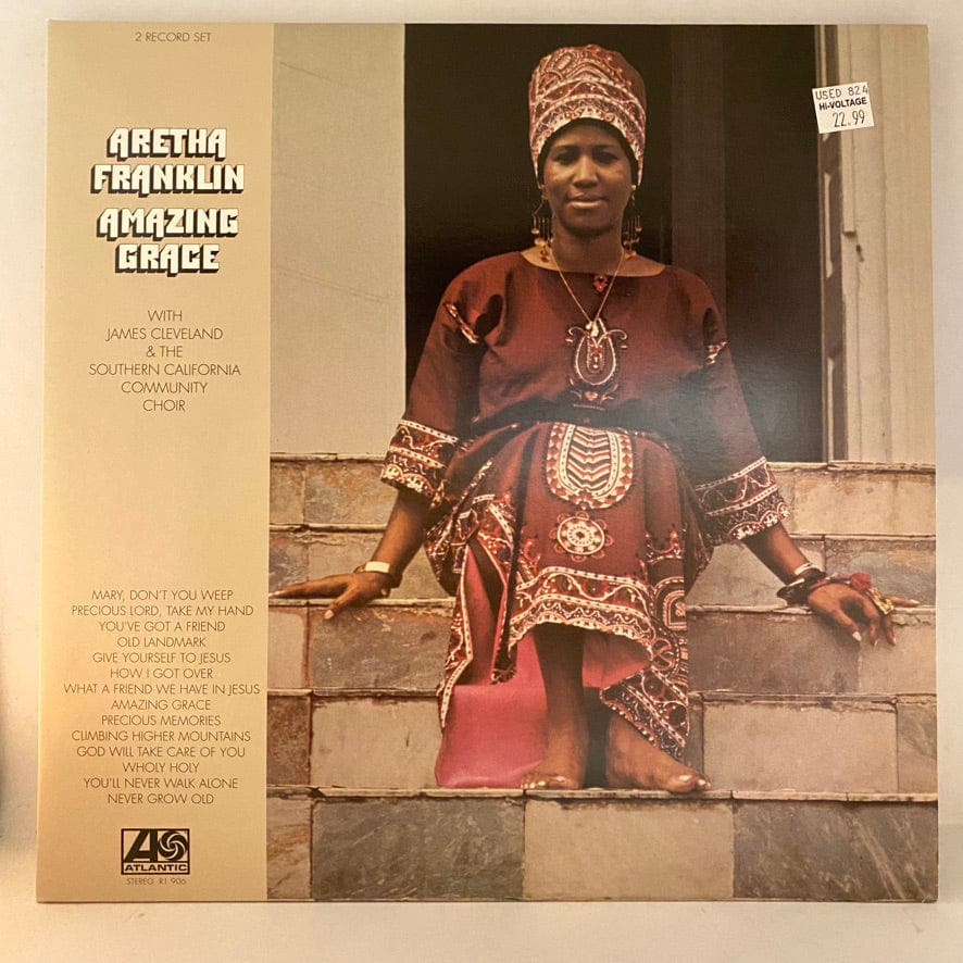 Aretha Franklin – Amazing Grace 2LP USED NM/NM 2014 180 Gram Pressing