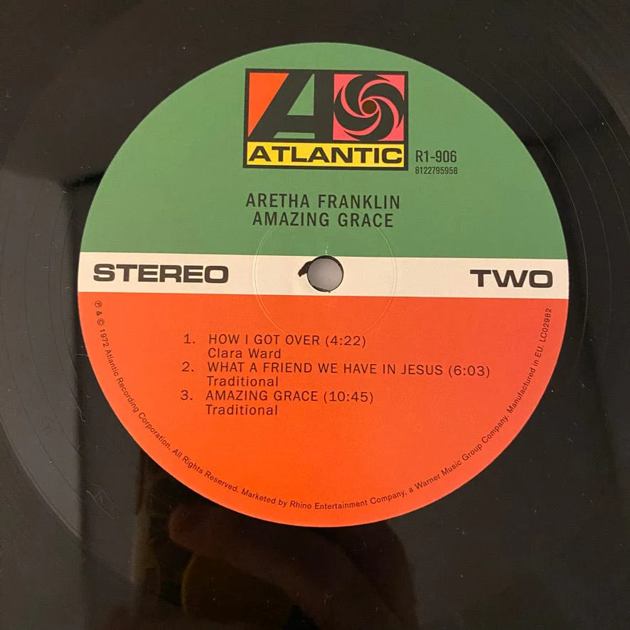Aretha Franklin – Amazing Grace 2LP USED NM/NM 2014 180 Gram Pressing - Image 4