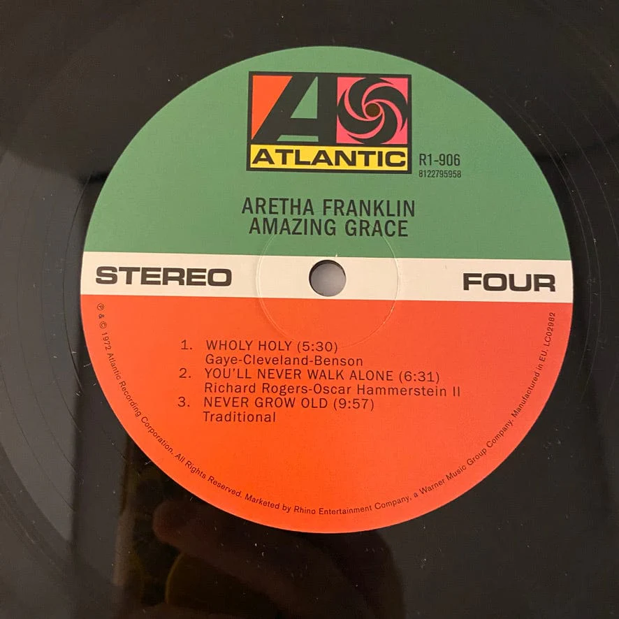 Aretha Franklin – Amazing Grace 2LP USED NM/NM 2014 180 Gram Pressing - Image 6