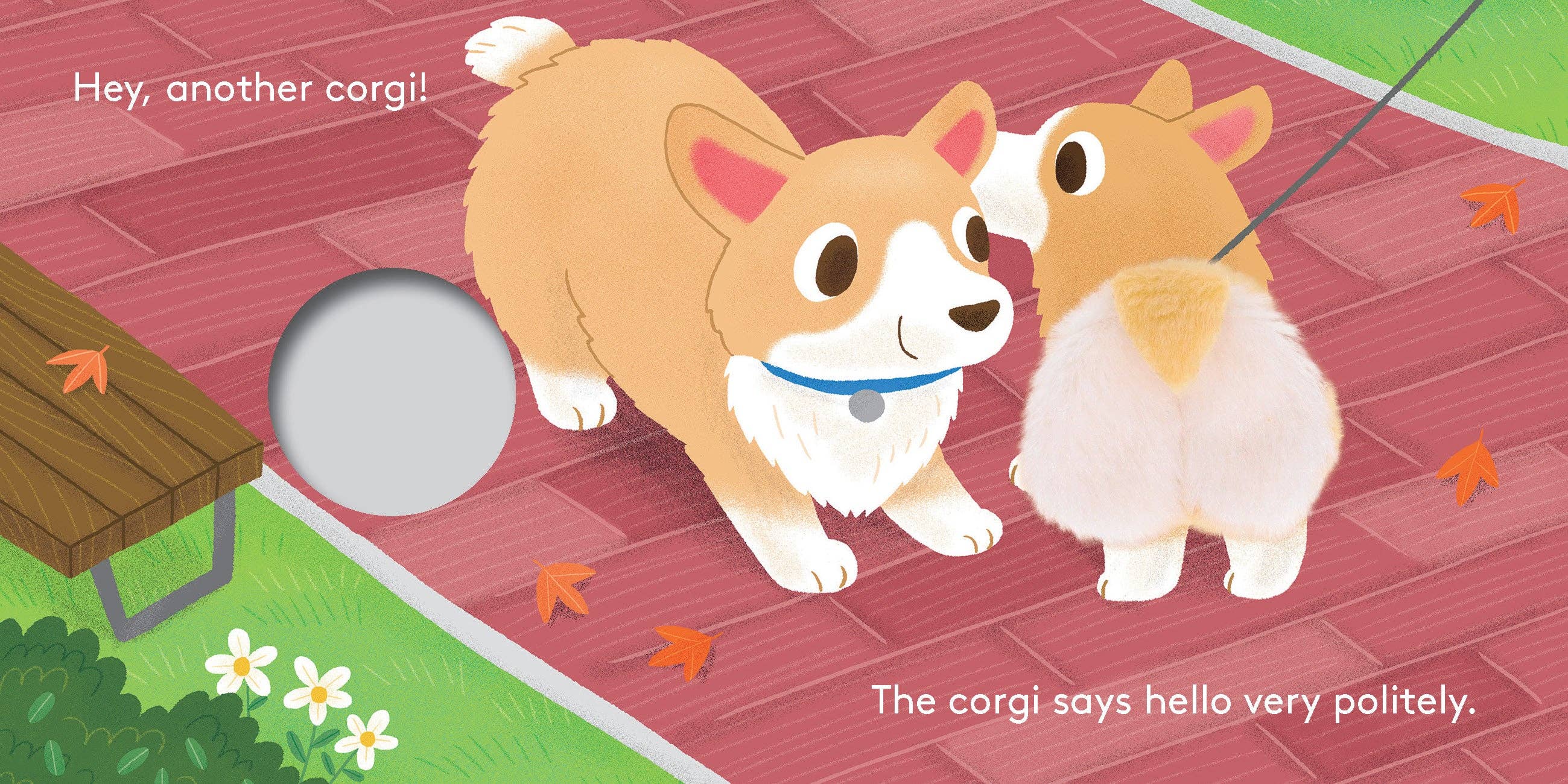 Baby Corgi Butt: Little Finger Puppet Book - Image 3