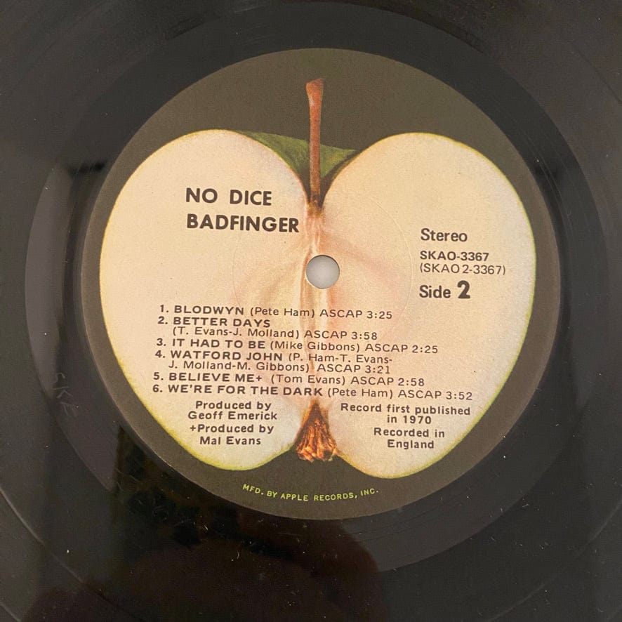 Badfinger – No Dice LP USED VG+/VG+ 1970 Pressing - Image 4