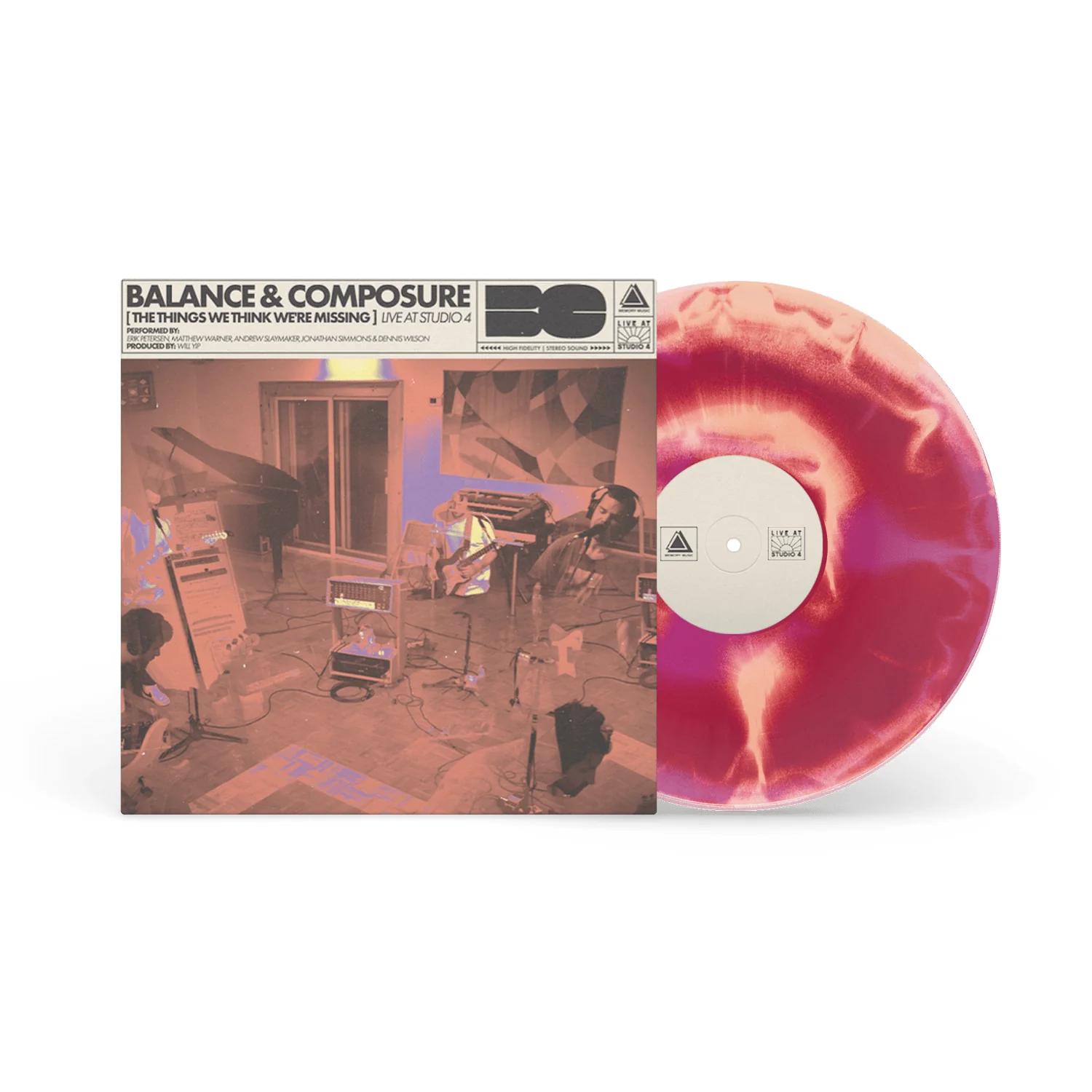 Balance and Composure - The Things We Think We're Missing Live at Studio 4 LP NEW COLOR VINYL