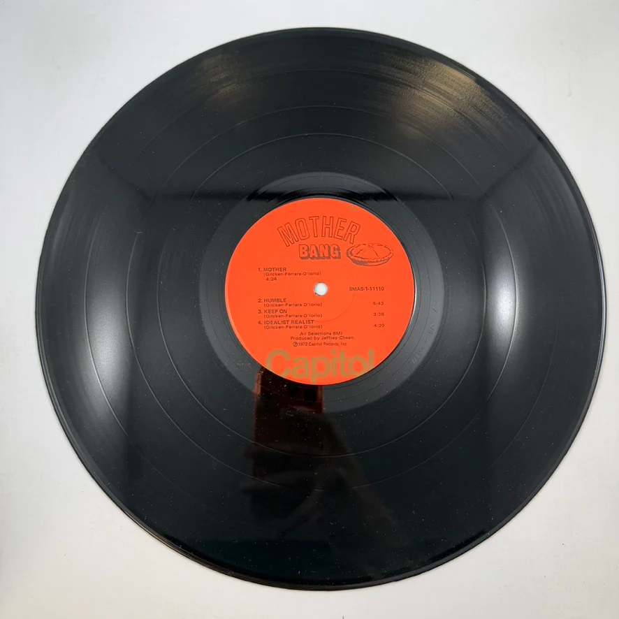 Bang – Mother / Bow To The King LP USED Vinyl VG+/G+ - Image 3