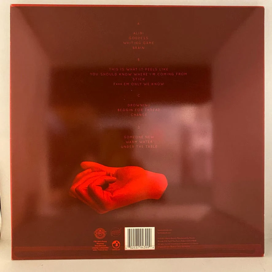 BANKS – Goddess 2LP USED VG++/VG+ Red Vinyl - Image 2