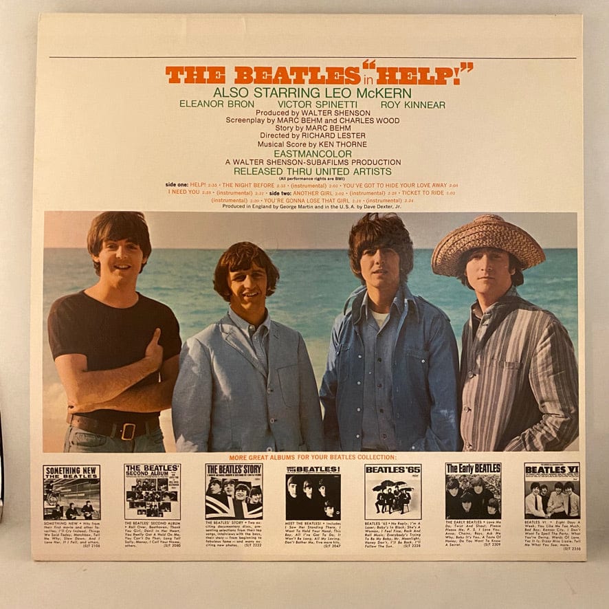 Beatles – Help! (Original Motion Picture Soundtrack) LP USED VG++/NM Early-Mid 70s US Pressing - Image 2