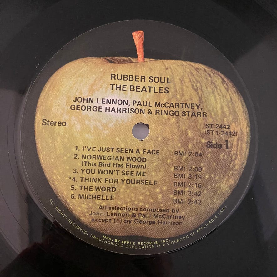 Beatles – Rubber Soul LP USED VG+/VG 1975 US Pressing - Image 4
