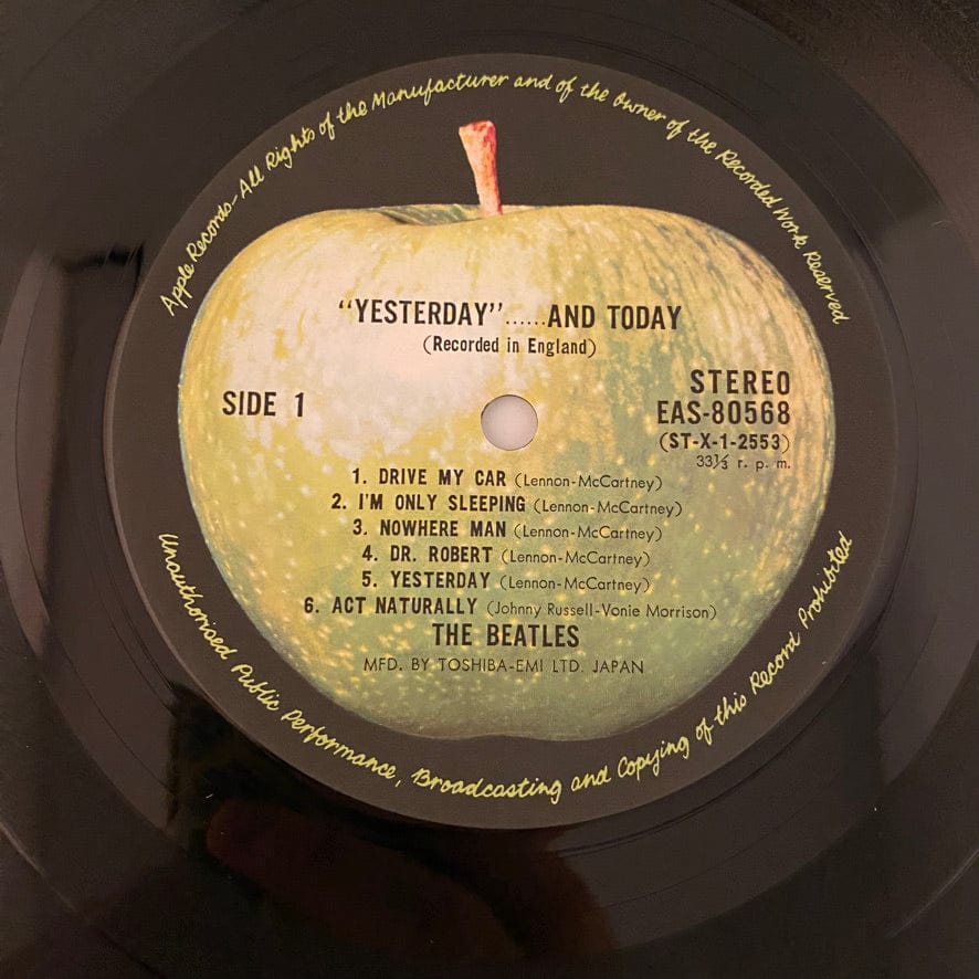 Beatles – Yesterday And Today LP USED NM/VG++ 1976 Japanese Pressing NO OBI - Image 4
