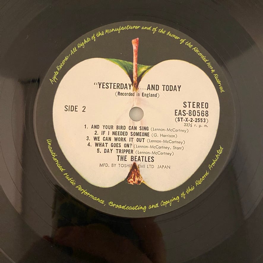 Beatles – Yesterday And Today LP USED NM/VG++ 1976 Japanese Pressing NO OBI - Image 5