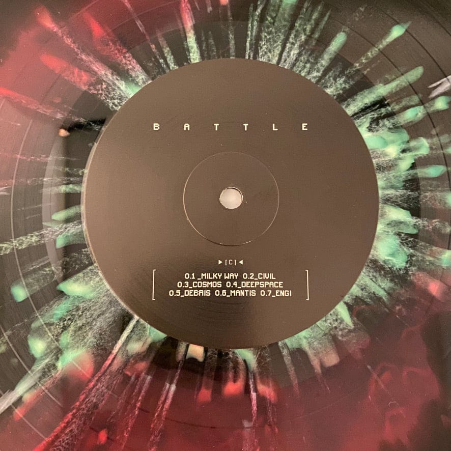 Ben Prunty – FTL: Faster Than Light Original Soundtrack 2LP USED NM/NM Red & Black w/ Splatter - Image 5