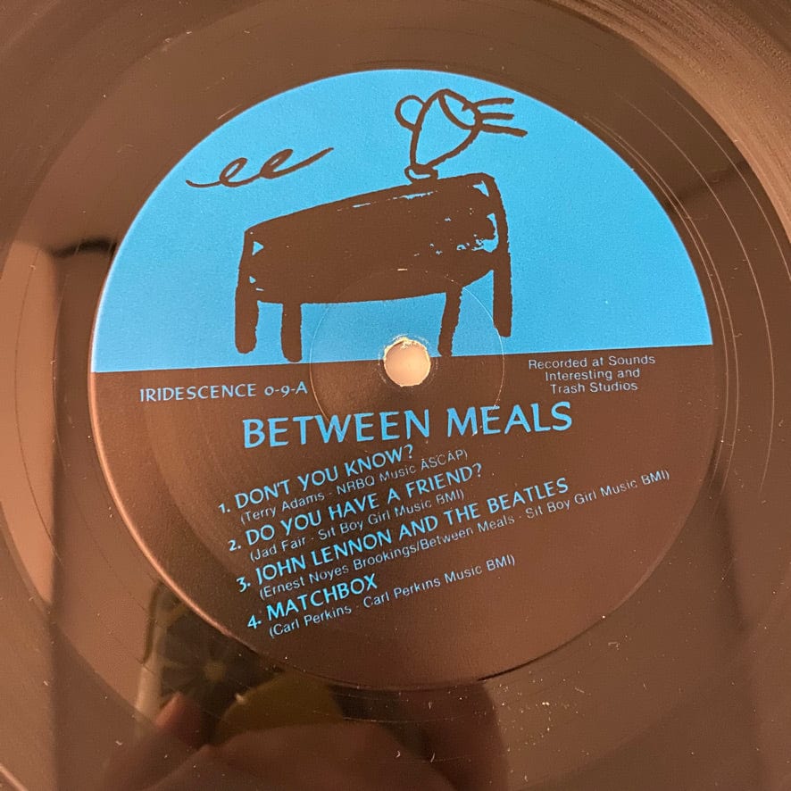 Between Meals – Oh No I Just Knocked Over A Cup Of Coffee LP USED NM/VG++ Jad Fair - Image 3