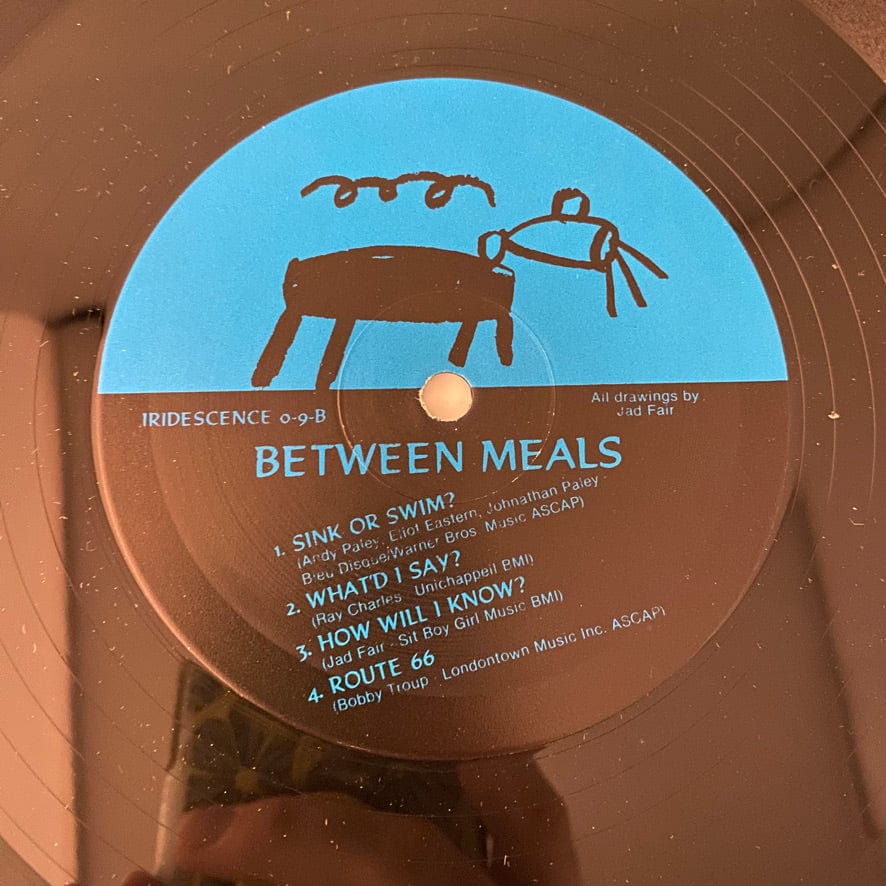 Between Meals – Oh No I Just Knocked Over A Cup Of Coffee LP USED NM/VG++ Jad Fair - Image 4