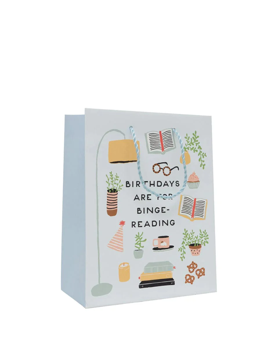 Birthdays are for Binge-Reading gift bag