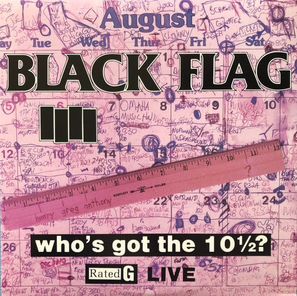 Black Flag - Who's Got The 10½? LP NEW