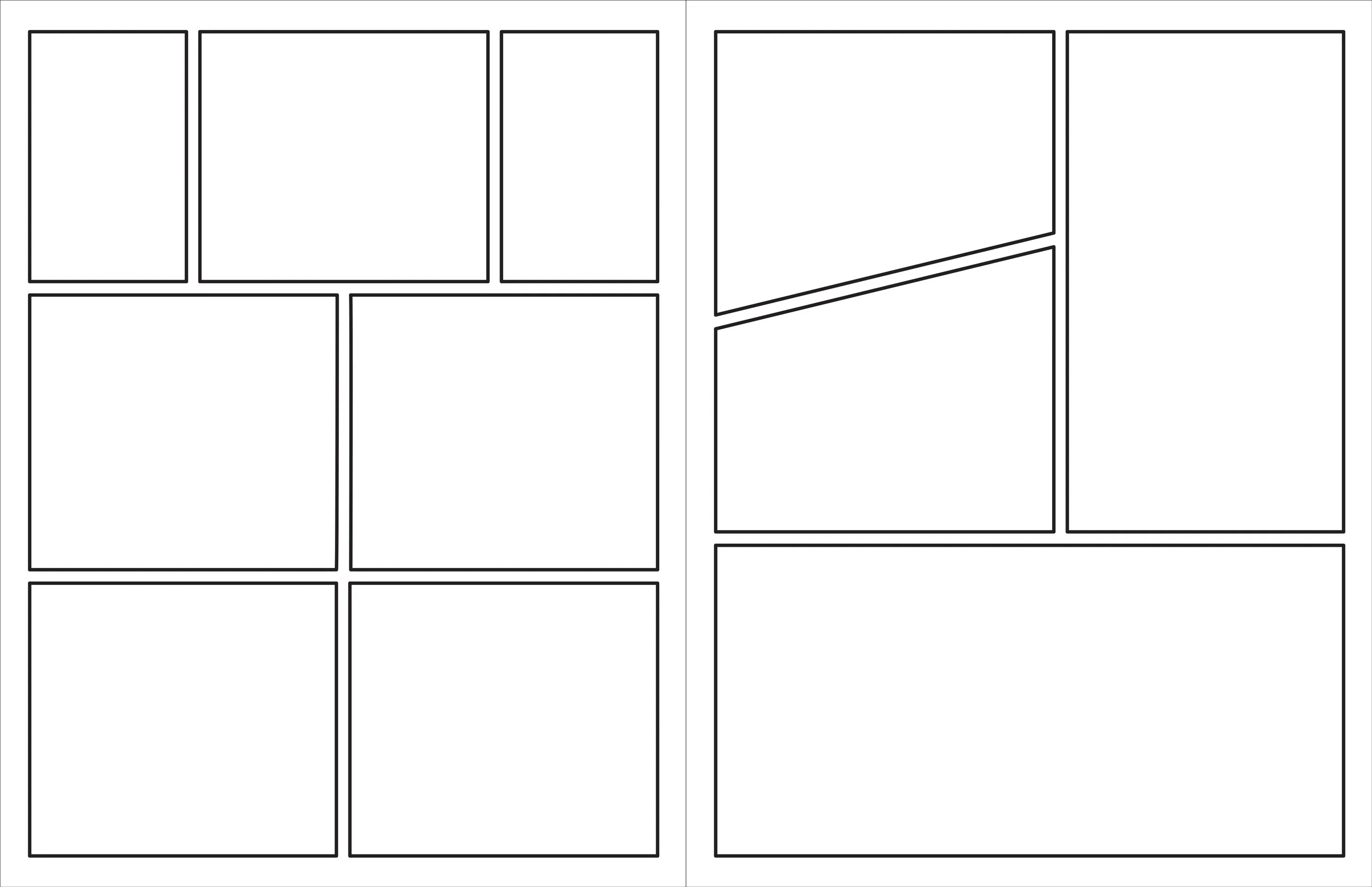 Blank Comic Book (Stencil included) - Image 2