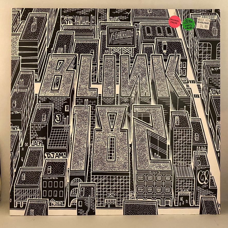 Blink-182 – Neighborhoods 2LP USED VG++/VG++ 2011 Blue/White Vinyl Pressing