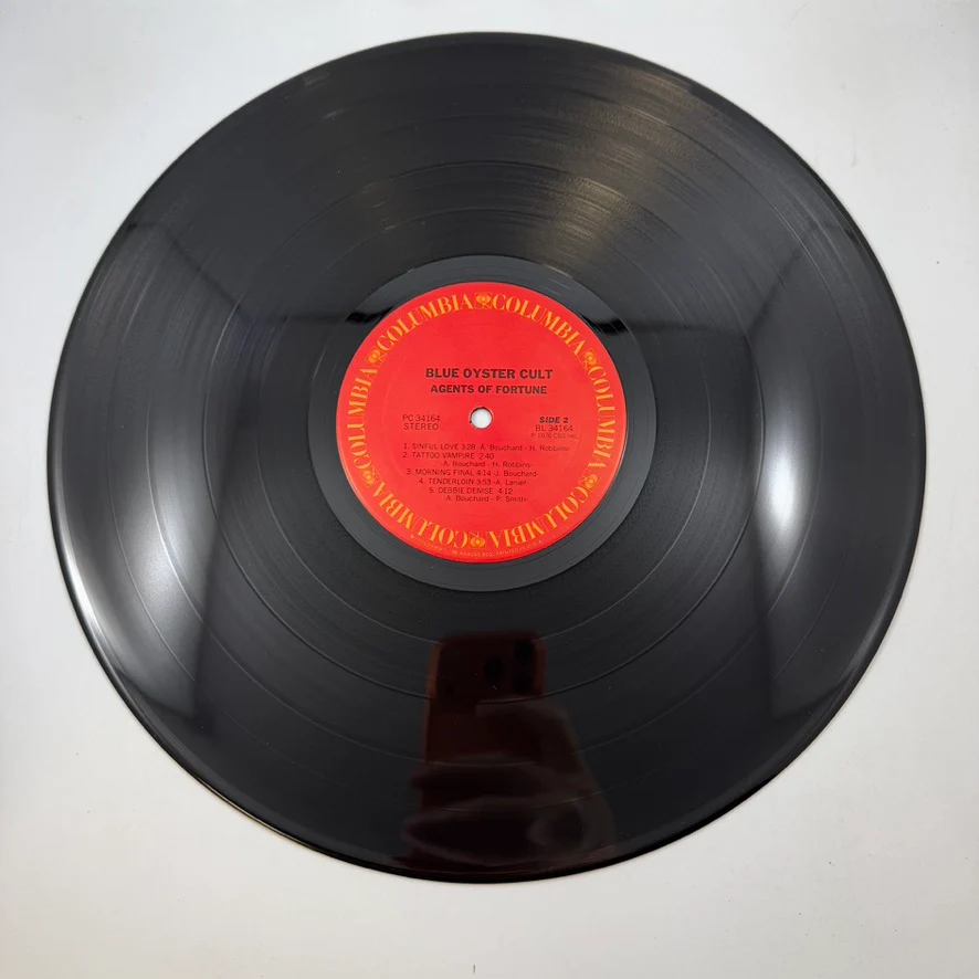 Blue Öyster Cult – Agents Of Fortune LP USED Vinyl VG++/VG+ - Image 4