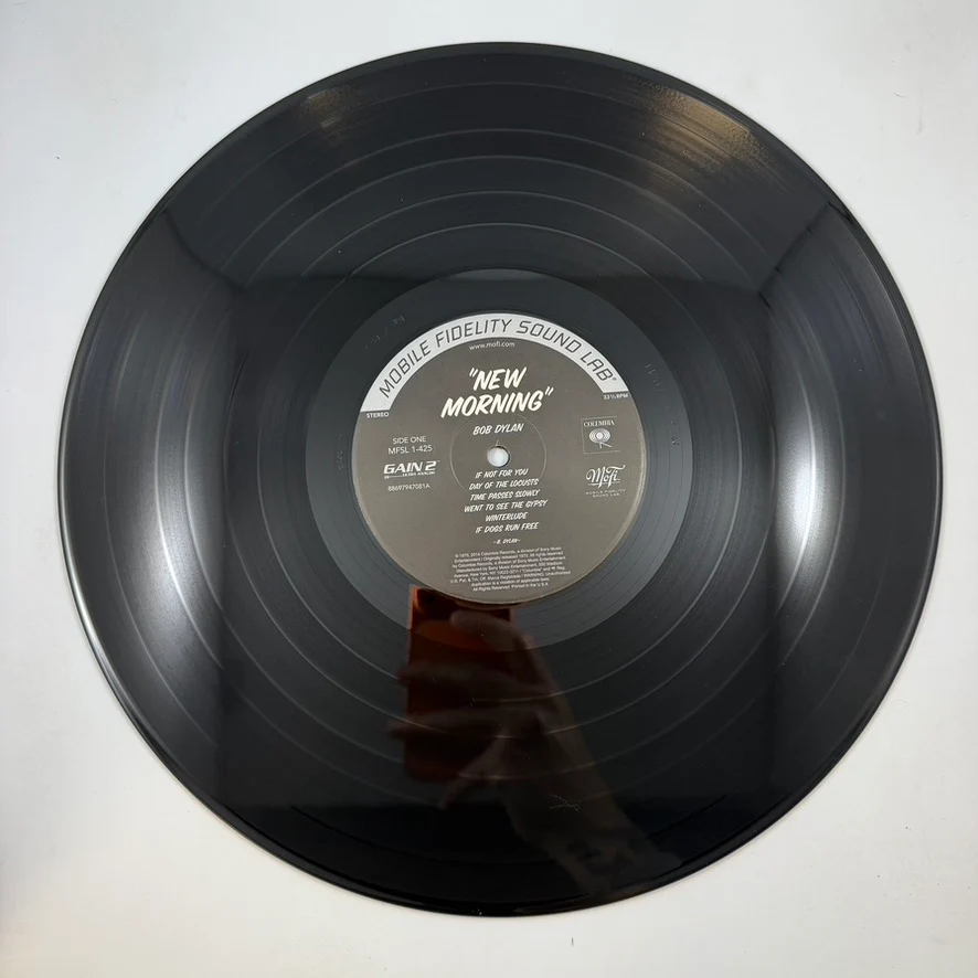 Bob Dylan – New Morning LP USED Vinyl NM/NM Audiophile - Image 3