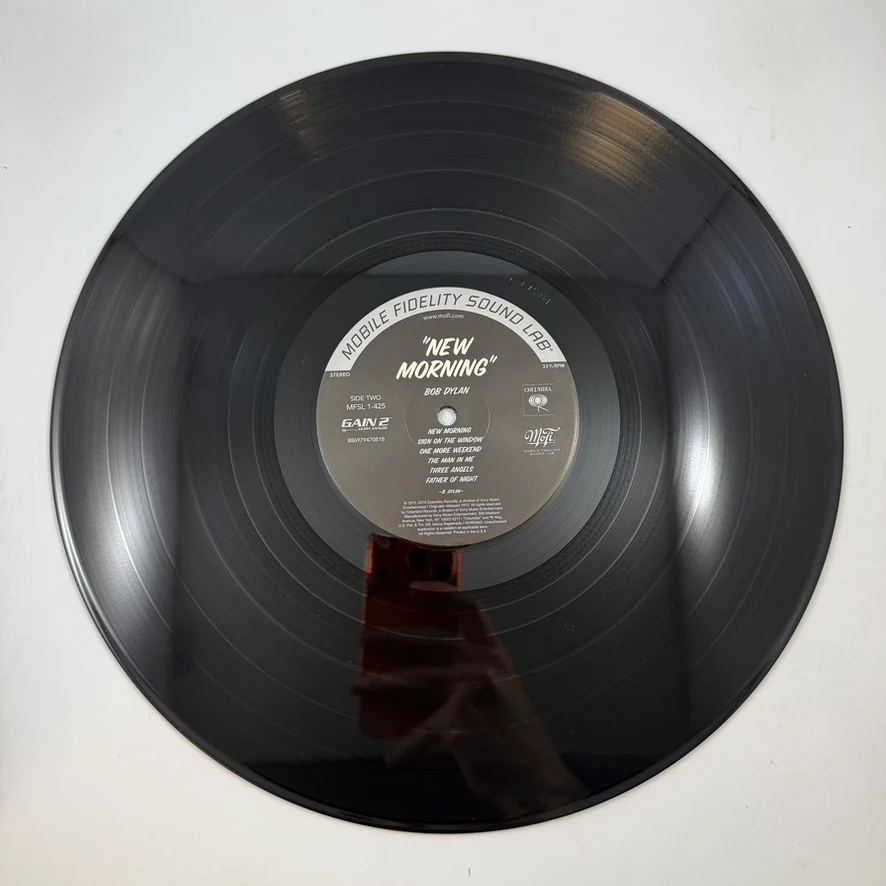 Bob Dylan – New Morning LP USED Vinyl NM/NM Audiophile - Image 4