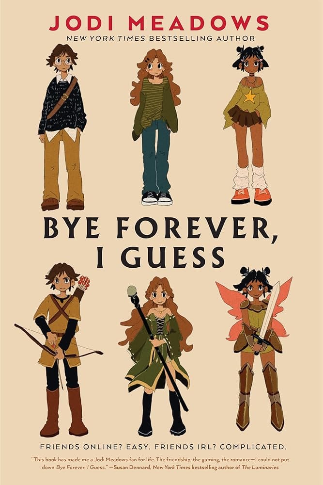 Bye Forever, I Guess by Jodi Meadows - Hardcover
