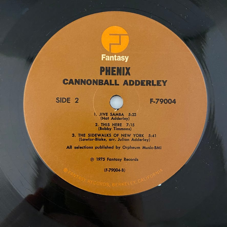 Cannonball Adderley – Phenix 2LP USED VG+/G+ - Image 9