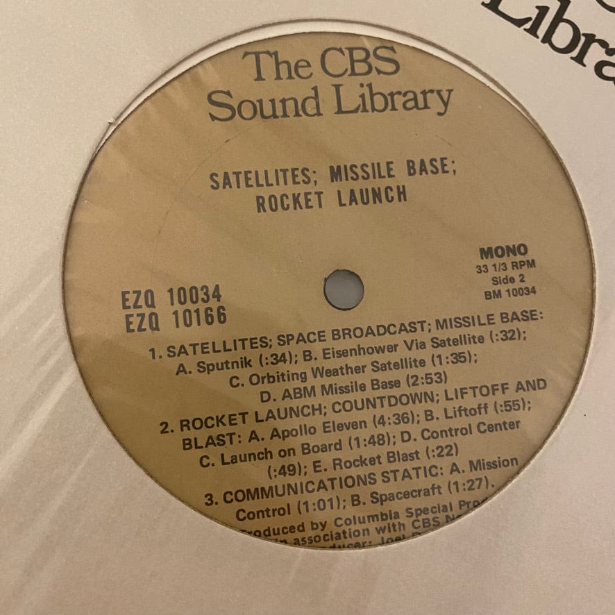 CBS Sound Library 15LP Set USED VG++/NM Sound Effects - Image 10