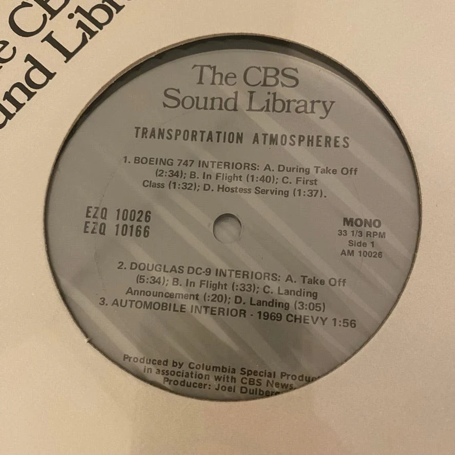 CBS Sound Library 15LP Set USED VG++/NM Sound Effects - Image 13