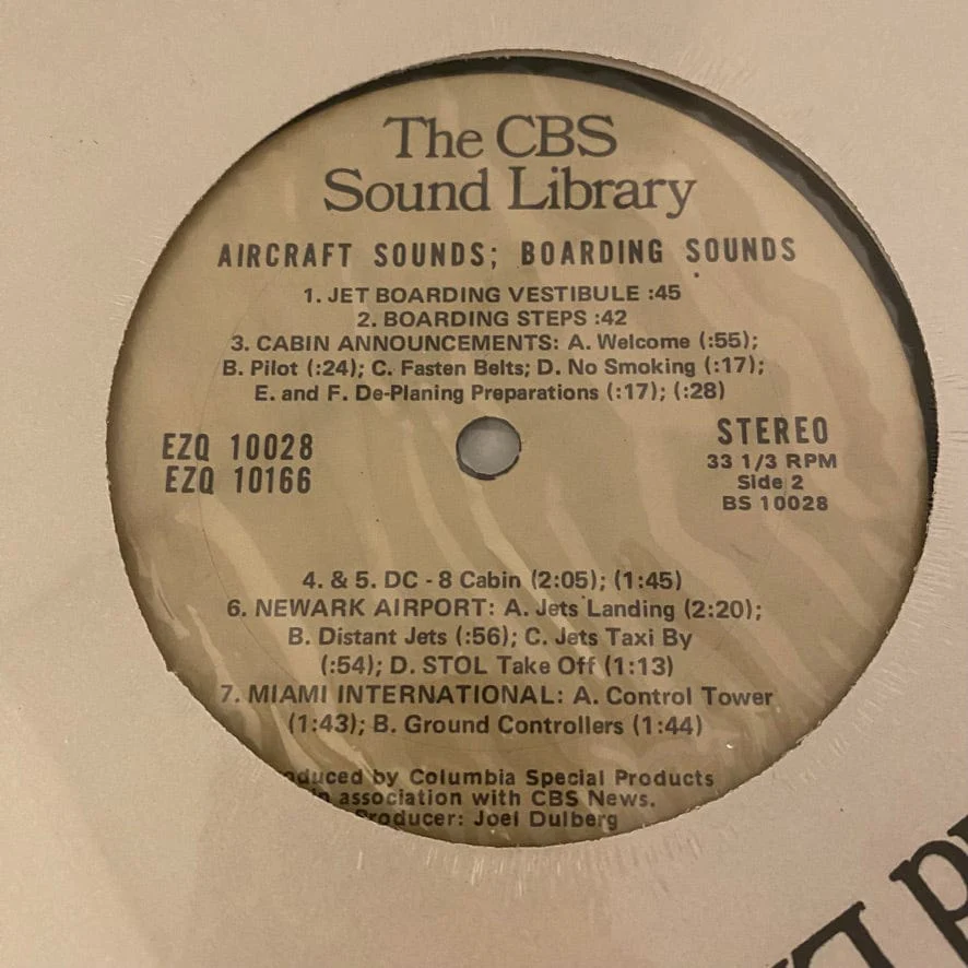 CBS Sound Library 15LP Set USED VG++/NM Sound Effects - Image 18