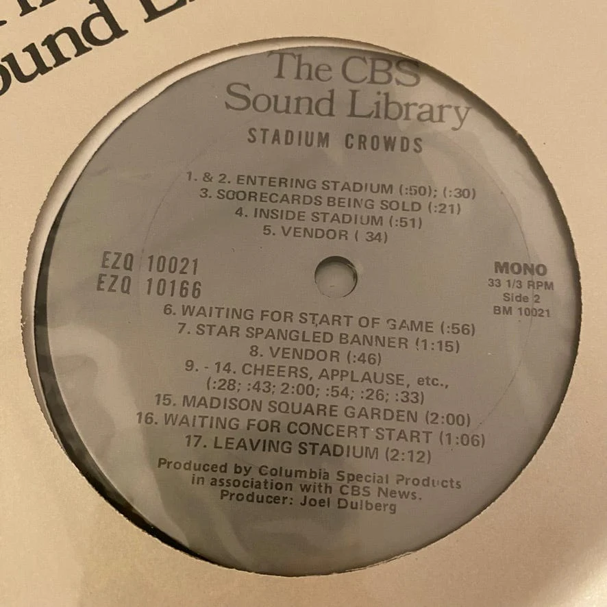 CBS Sound Library 15LP Set USED VG++/NM Sound Effects - Image 20