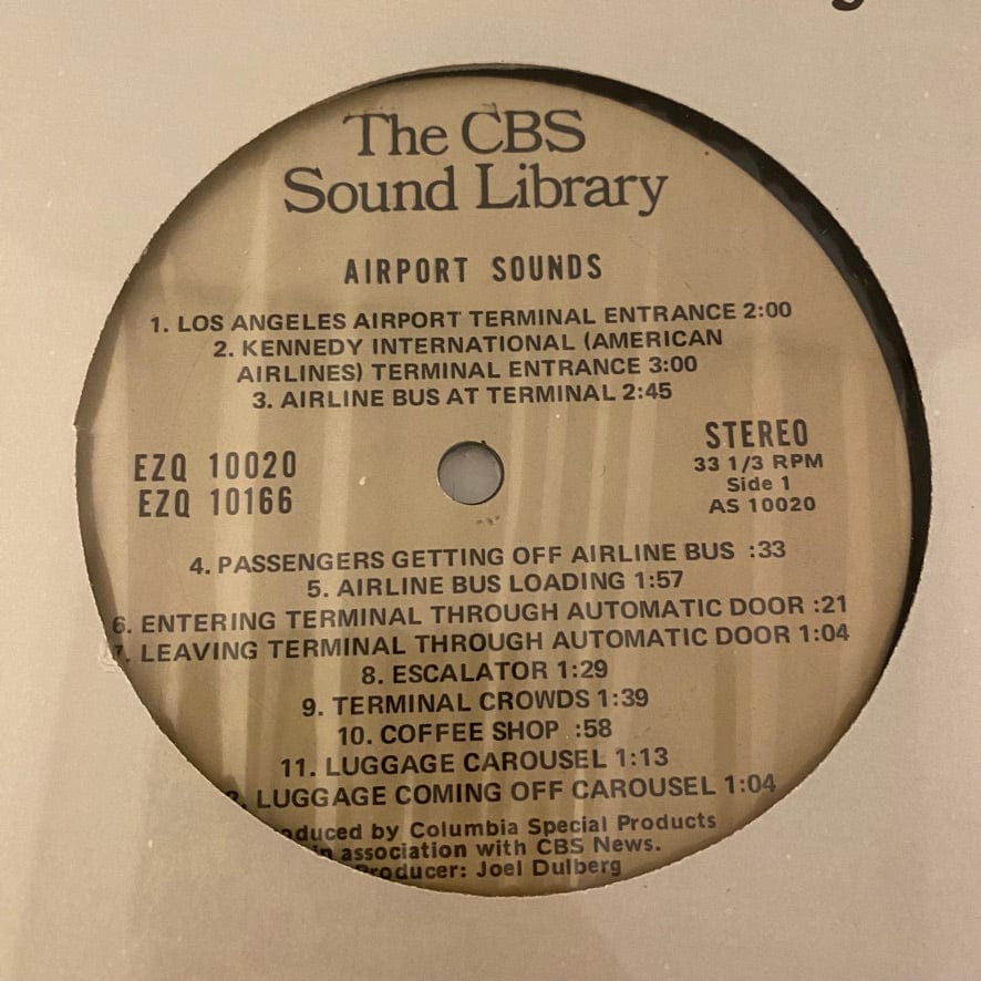 CBS Sound Library 15LP Set USED VG++/NM Sound Effects - Image 21