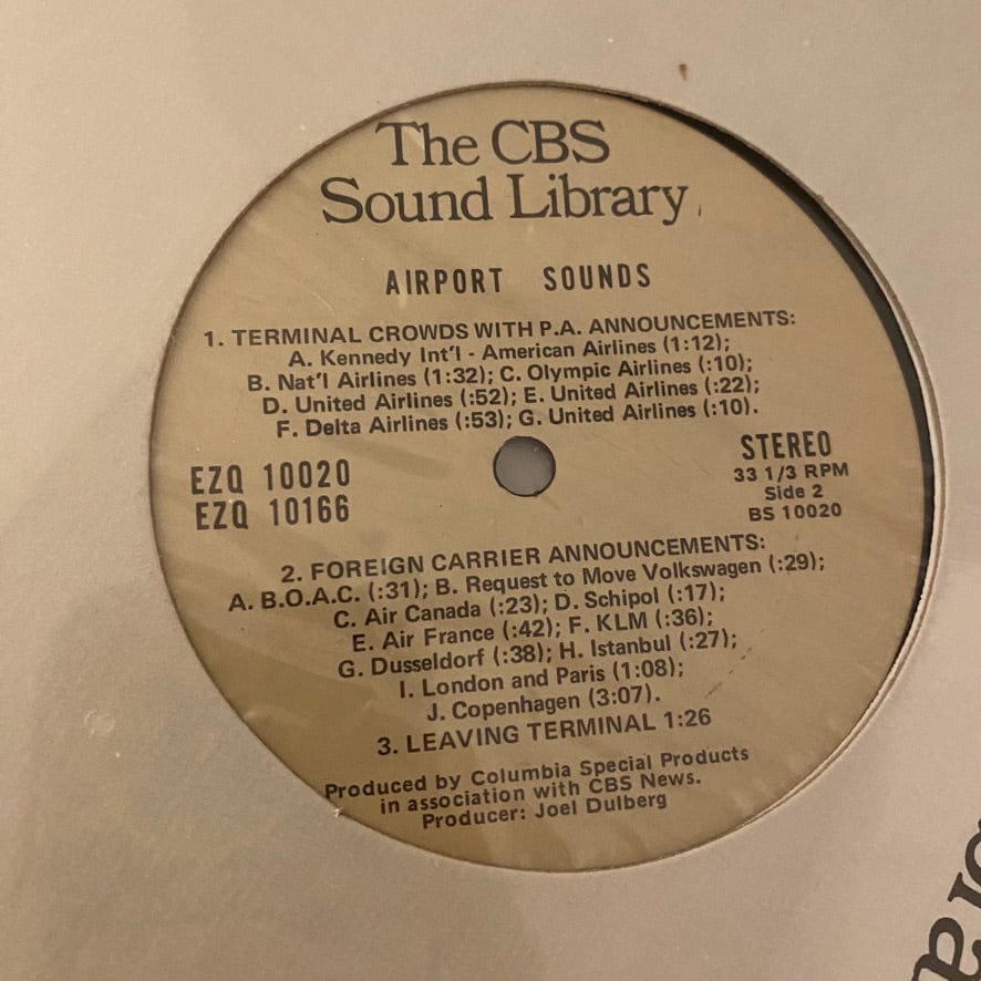 CBS Sound Library 15LP Set USED VG++/NM Sound Effects - Image 22