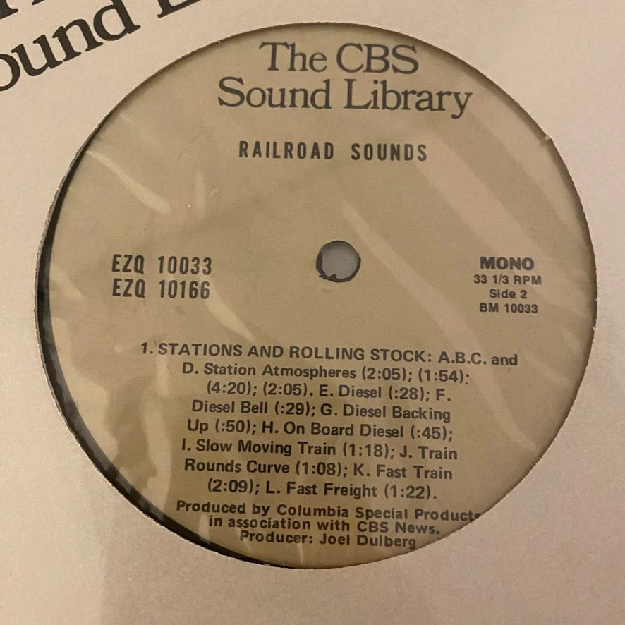 CBS Sound Library 15LP Set USED VG++/NM Sound Effects - Image 28