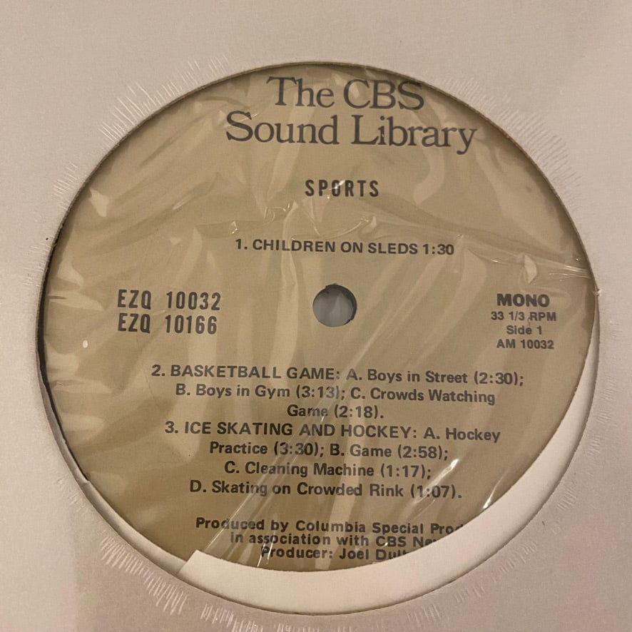 CBS Sound Library 15LP Set USED VG++/NM Sound Effects - Image 29