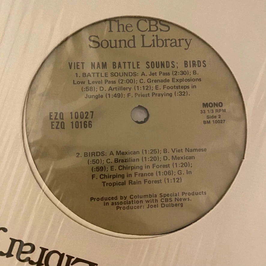 CBS Sound Library 15LP Set USED VG++/NM Sound Effects - Image 8