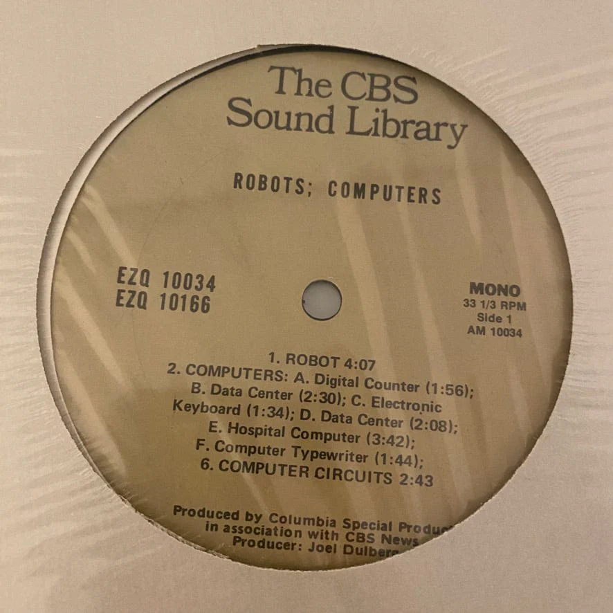 CBS Sound Library 15LP Set USED VG++/NM Sound Effects - Image 9