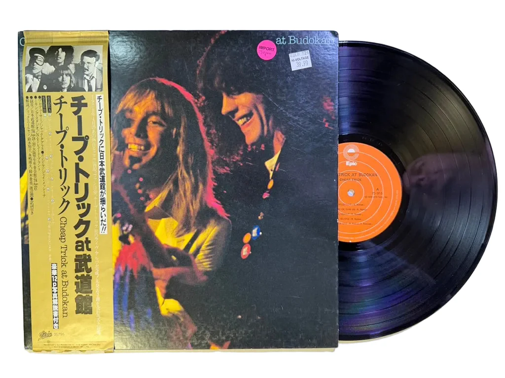 Cheap Trick – Cheap Trick At Budokan LP USED Vinyl NM/VG+ Japanese Pressing
