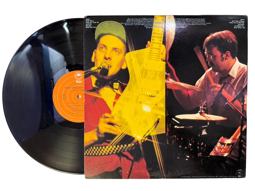 Cheap Trick – Cheap Trick At Budokan LP USED Vinyl NM/VG+ Japanese Pressing - Image 2