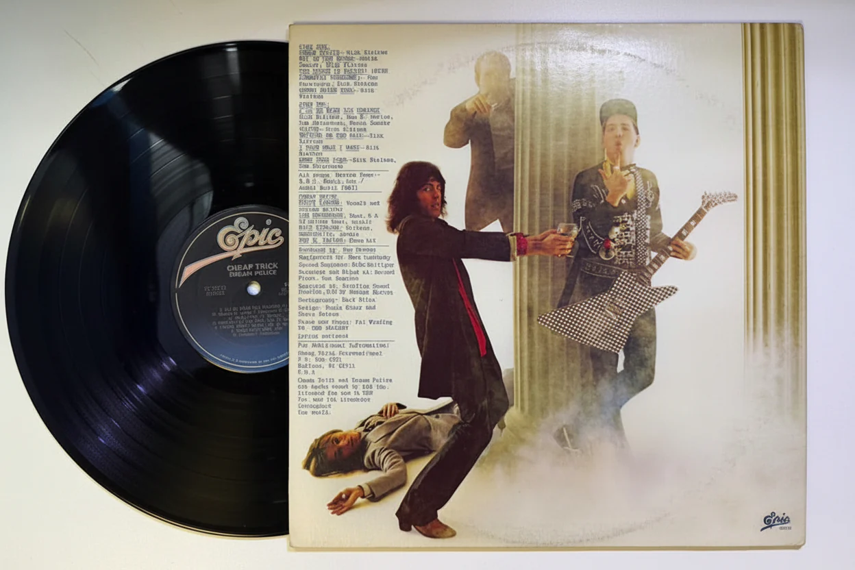 Cheap Trick – Dream Police LP USED Vinyl VG+/VG+ - Image 2