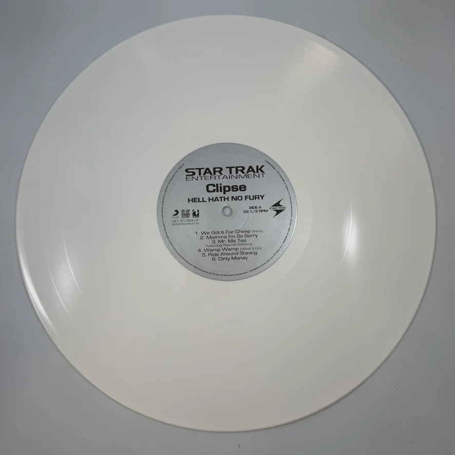 Clipse – Hell Hath No Fury LP USED Vinyl NM/NM Color Vinyl - Image 3